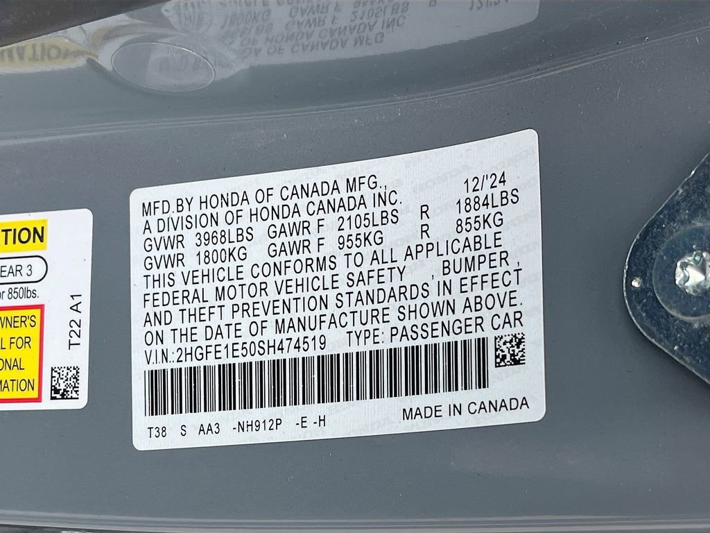 Used 2025 Honda Civic Si image 31