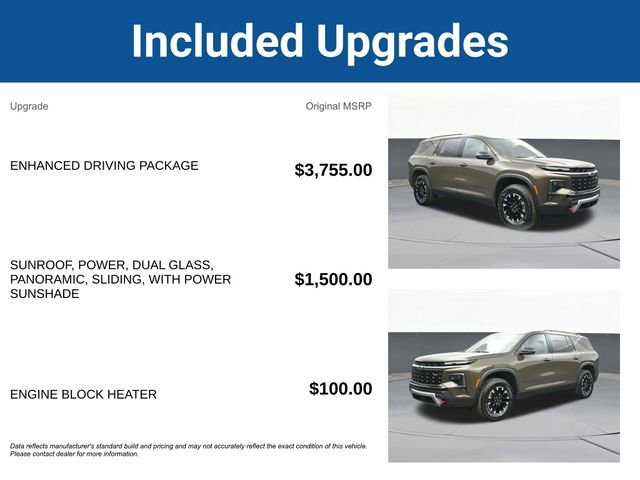 Used 2024 Chevrolet Traverse Z71 w/ Enhanced Driving Package image 5