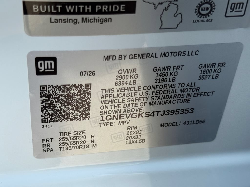 New 2026 Chevrolet Traverse LT w/ Sun and Wheel Package AWD/4WD image 32