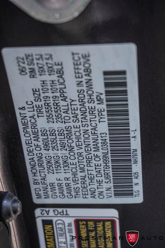 Used 2022 Honda CR-V Touring image 27