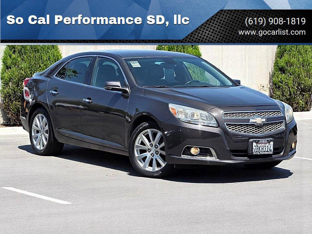 Used 2013 Chevrolet Malibu LTZ image 1