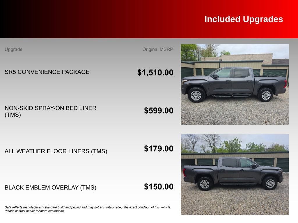 Used 2024 Toyota Tundra SR5 w/ SR5 Convenience Package AWD/4WD image 4