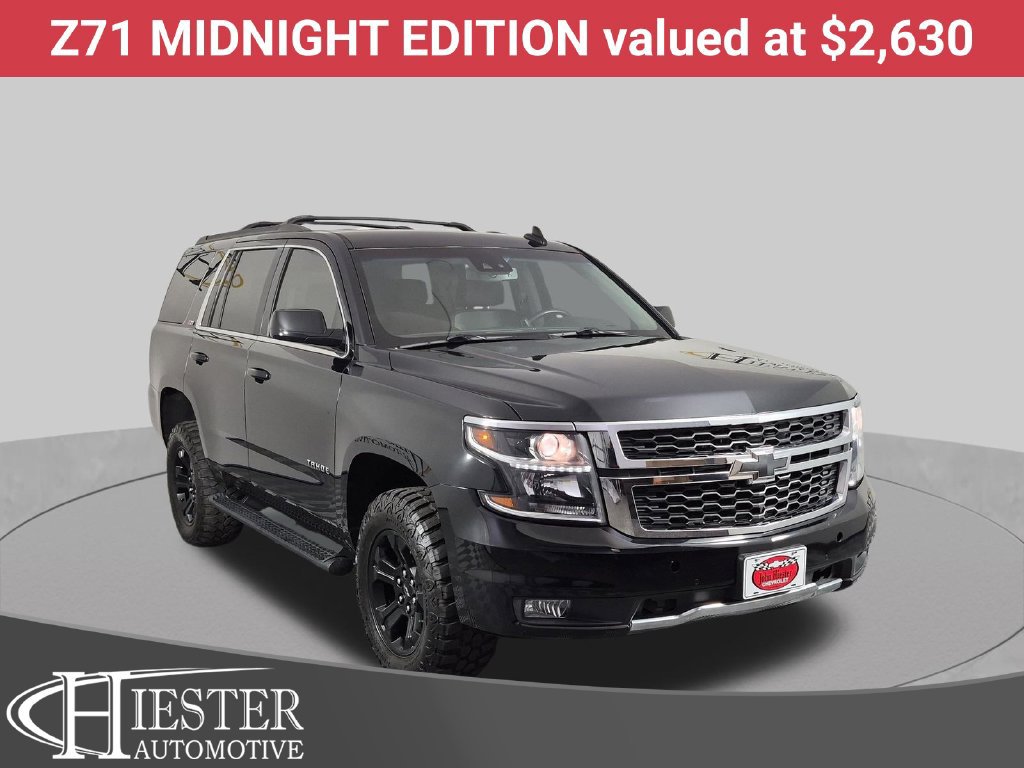 Used 2019 Chevrolet Tahoe LT w/ Z71 Midnight Edition