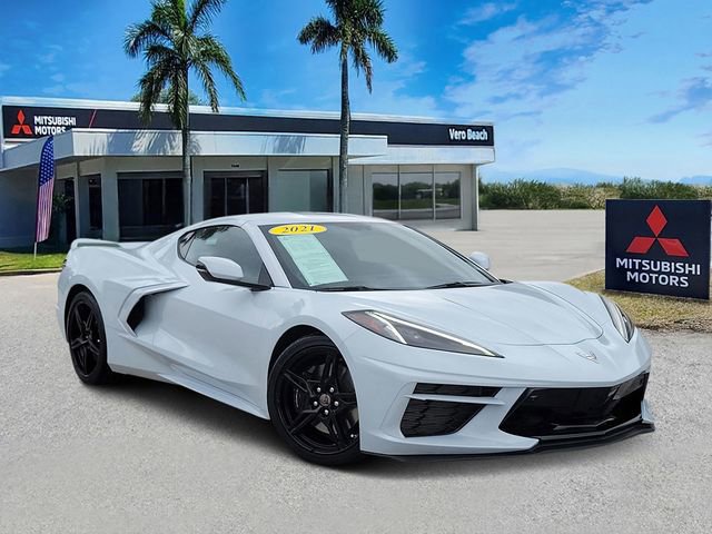 Used 2021 Chevrolet Corvette Stingray Preferred Cpe w/ Z51 Performance Package