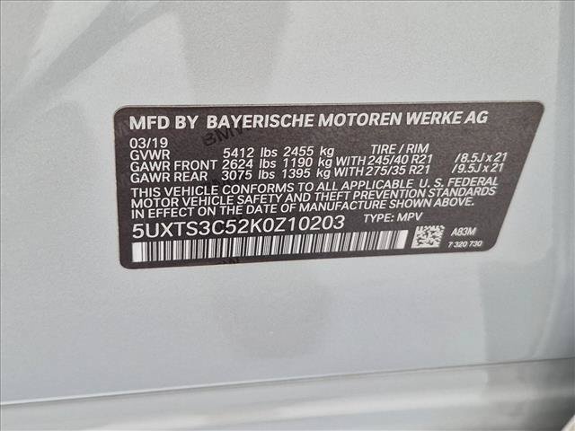 Used 2019 BMW X3 M40i w/ Driving Assistance Package AWD/4WD image 27