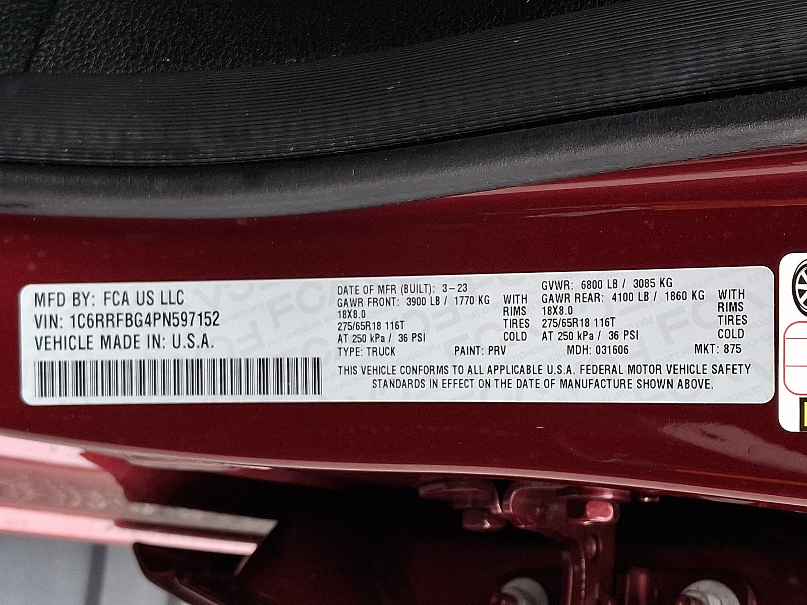 Used 2023 RAM 1500 Big Horn AWD/4WD image 27