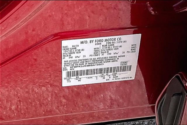Used 2021 Ford Edge ST-Line FWD image 31