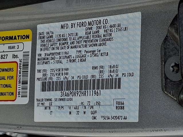 Used 2017 Ford Fusion Titanium image 26