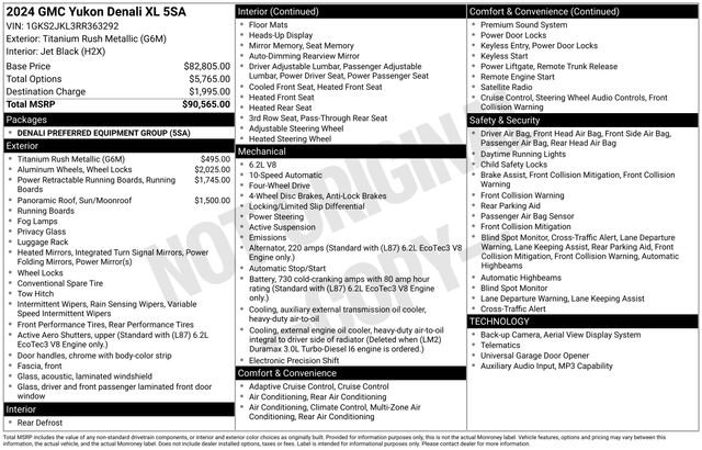 Used 2024 GMC Yukon XL Denali image 7