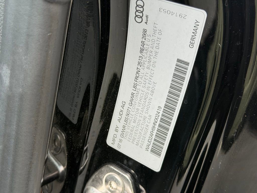 Used 2017 Audi A5 2.0T Sport w/ Convenience Package image 20