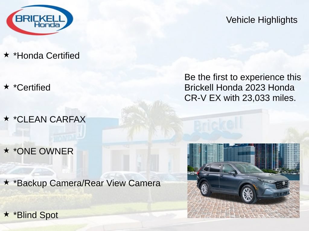 Used 2023 Honda CR-V EX image 9