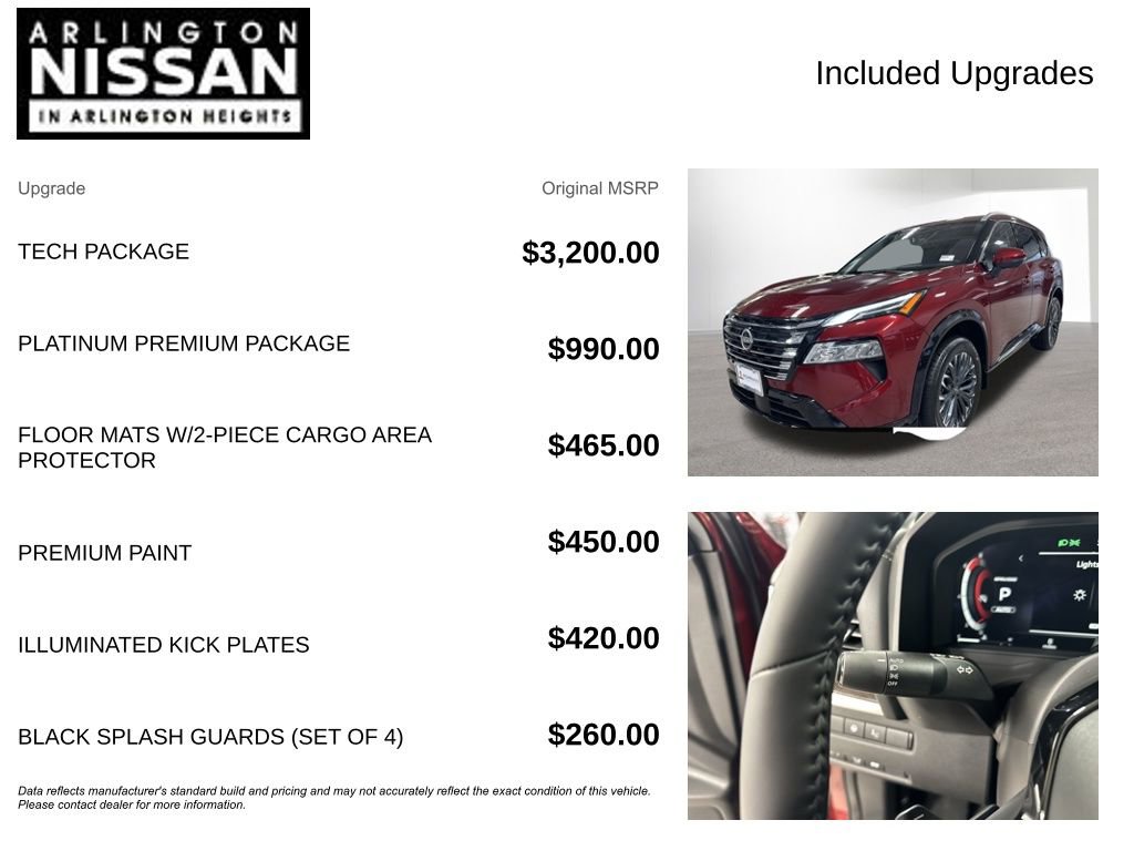 New 2026 Nissan Rogue Platinum w/ Tech Package AWD/4WD image 4