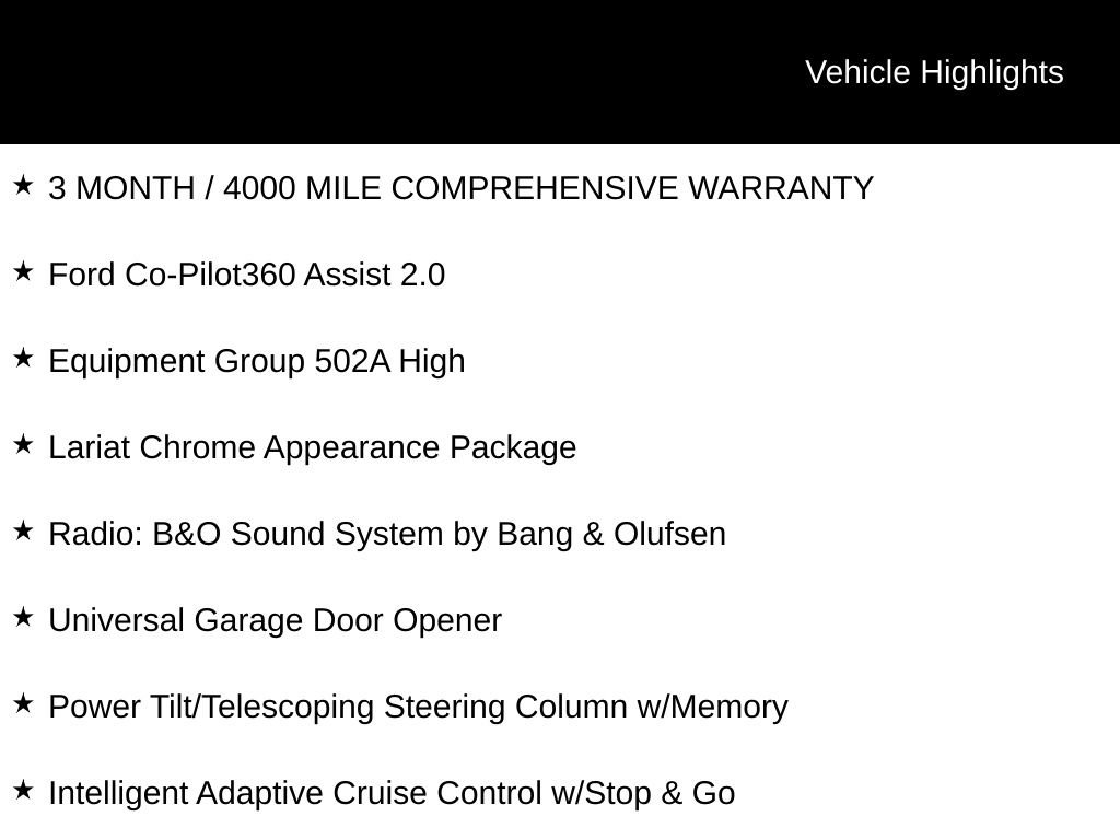 Certified 2021 Ford F150 Lariat w/ Equipment Group 502A High AWD/4WD image 10