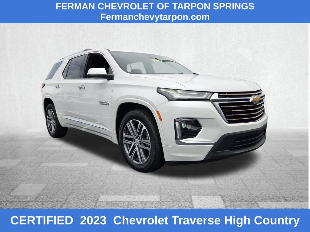 Certified 2023 Chevrolet Traverse High Country w/ LPO, Floor Liner Package FWD image 1