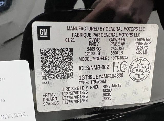 Used 2021 GMC Sierra 3500 SLT w/ Gooseneck/5TH Wheel Package image 59