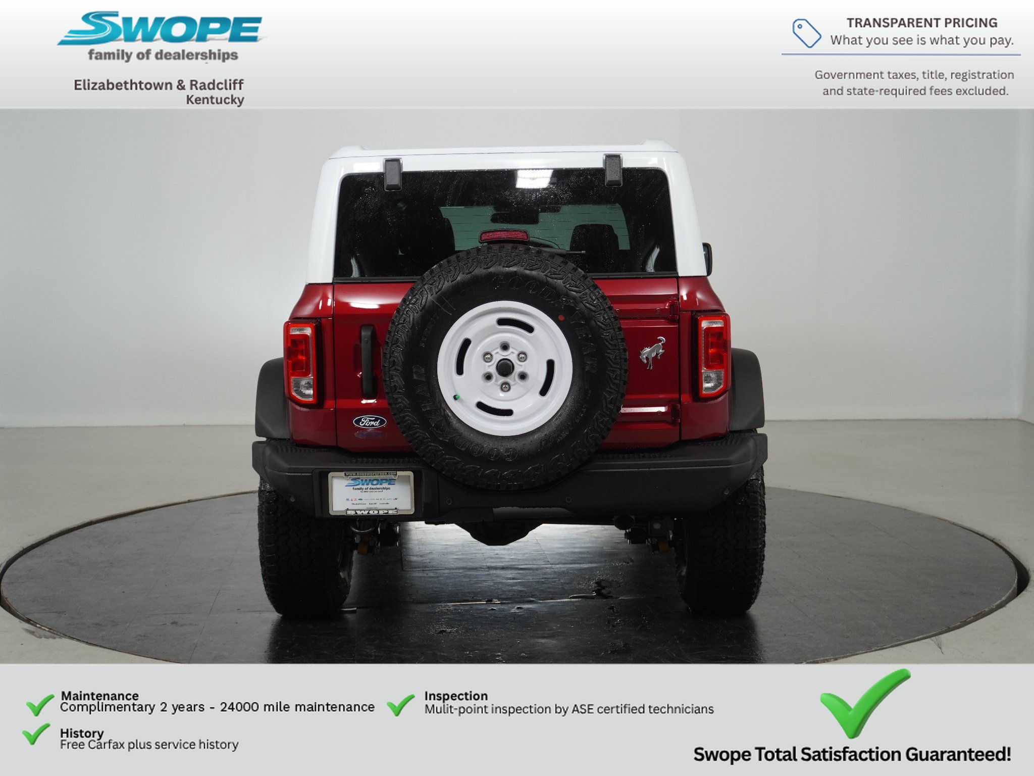 New 2026 Ford Bronco Heritage Edition AWD/4WD image 4