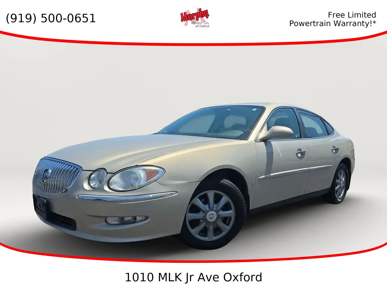 Used 2009 Buick LaCrosse CX
