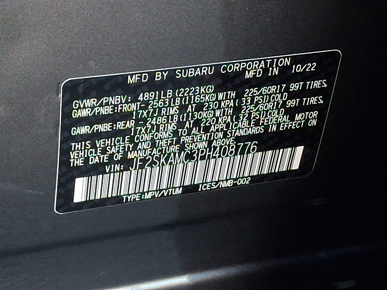 Used 2023 Subaru Forester Wilderness AWD/4WD image 28