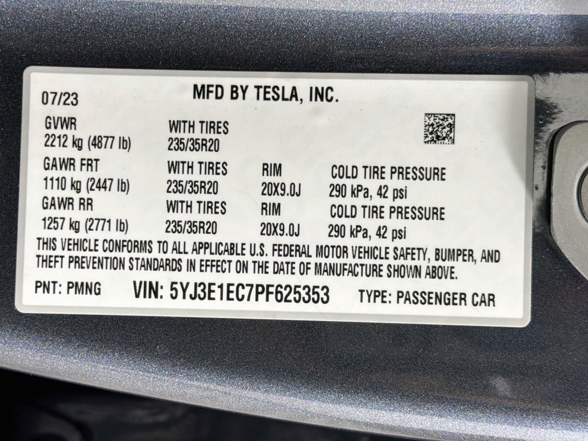 Used 2023 Tesla Model 3 Performance AWD/4WD image 12