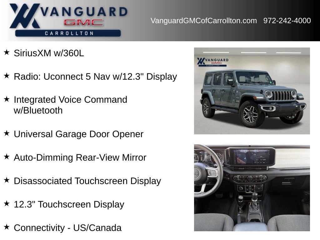 Used 2024 Jeep Wrangler Sahara w/ Technology Group AWD/4WD image 12