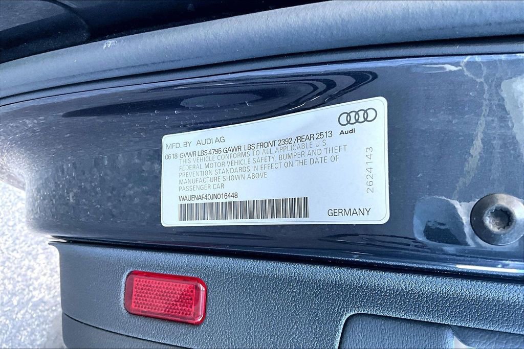 Used 2018 Audi A4 2.0T Premium Plus w/ Premium Plus Package AWD/4WD image 19
