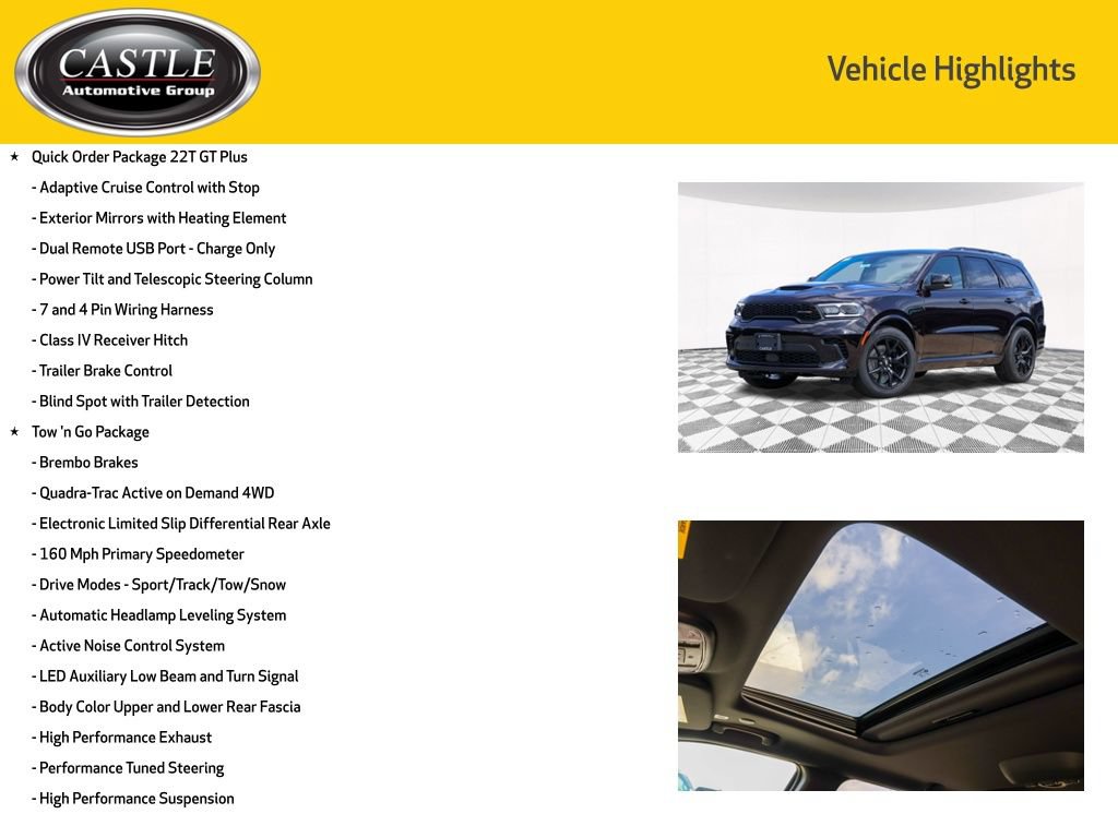 New 2026 Dodge Durango GT w/ Tow 'N Go Package AWD/4WD image 6