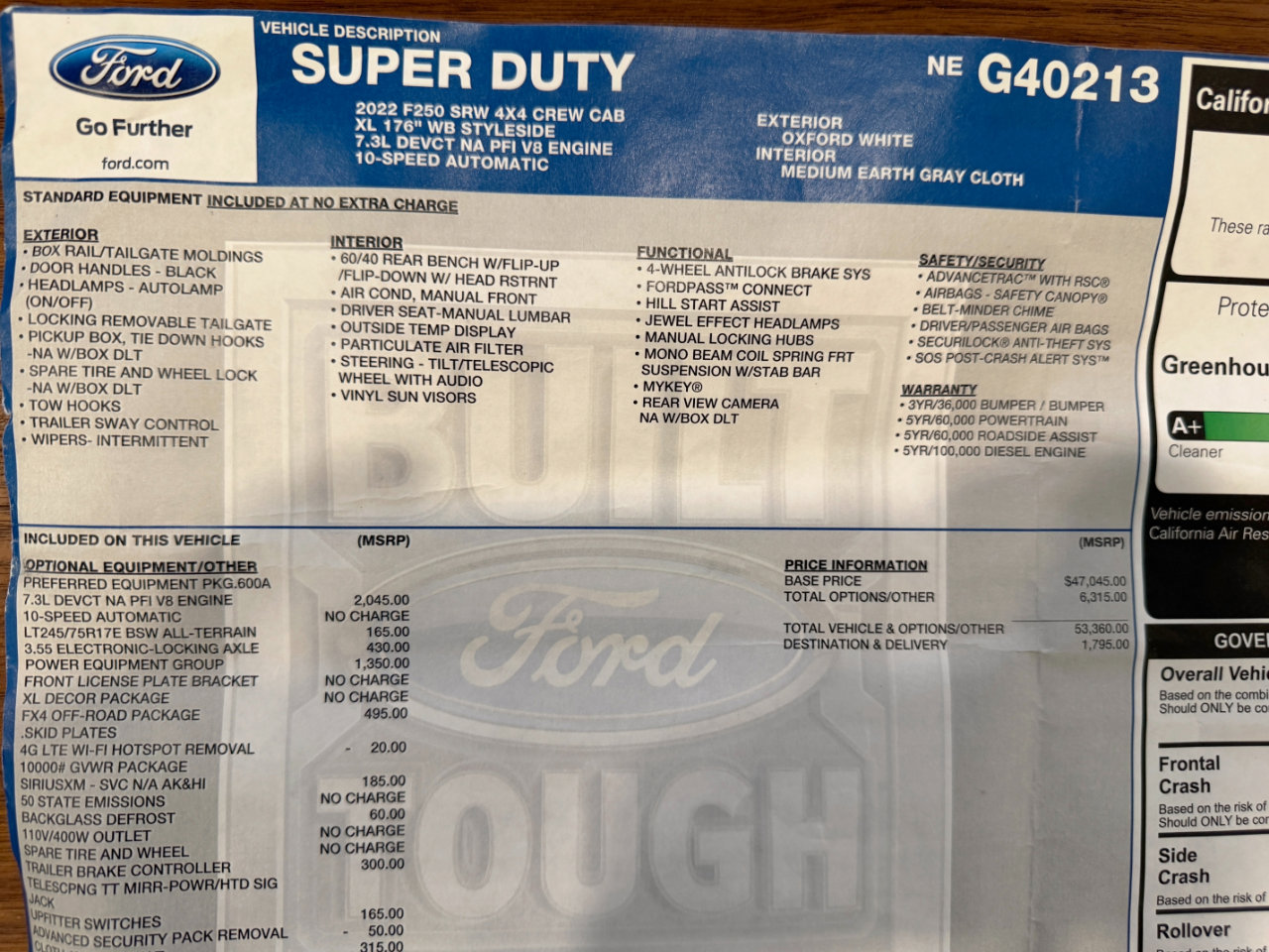 Used 2022 Ford F250 XL w/ Power Equipment Group AWD/4WD image 77