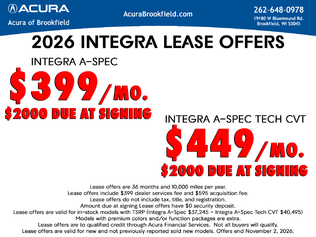 New 2026 Acura Integra A-Spec w/ Technology Package FWD image 12