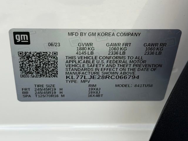 Certified 2024 Chevrolet Trax RS w/ Driver Confidence Package FWD image 23