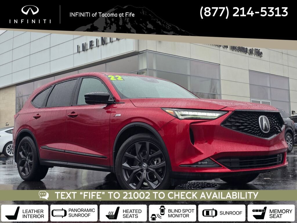 Used 2022 Acura MDX A-Spec image 1