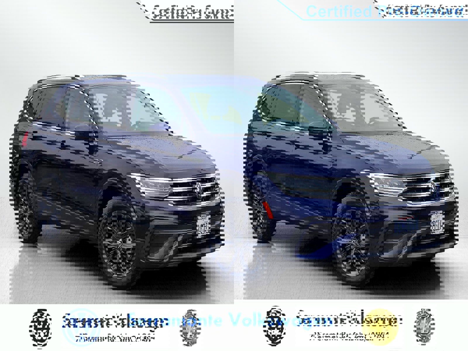 Used 2022 Volkswagen Tiguan SE w/ Panoramic Sunroof Package image 1