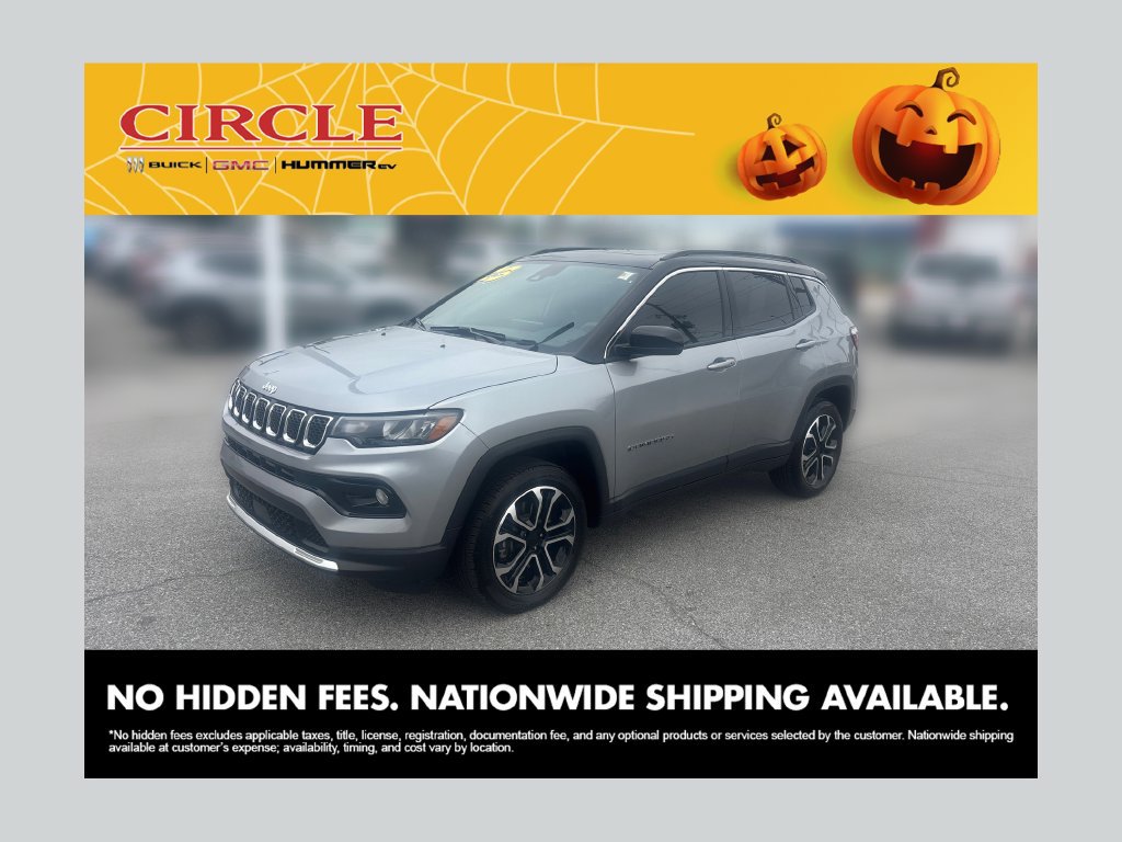Used 2023 Jeep Compass Limited w/ Sun and Sound Group AWD/4WD 360° Tour