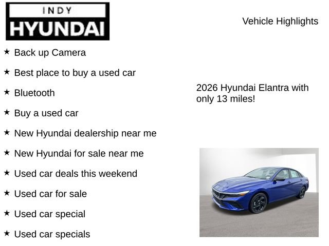 New 2026 Hyundai Elantra Sport image 7