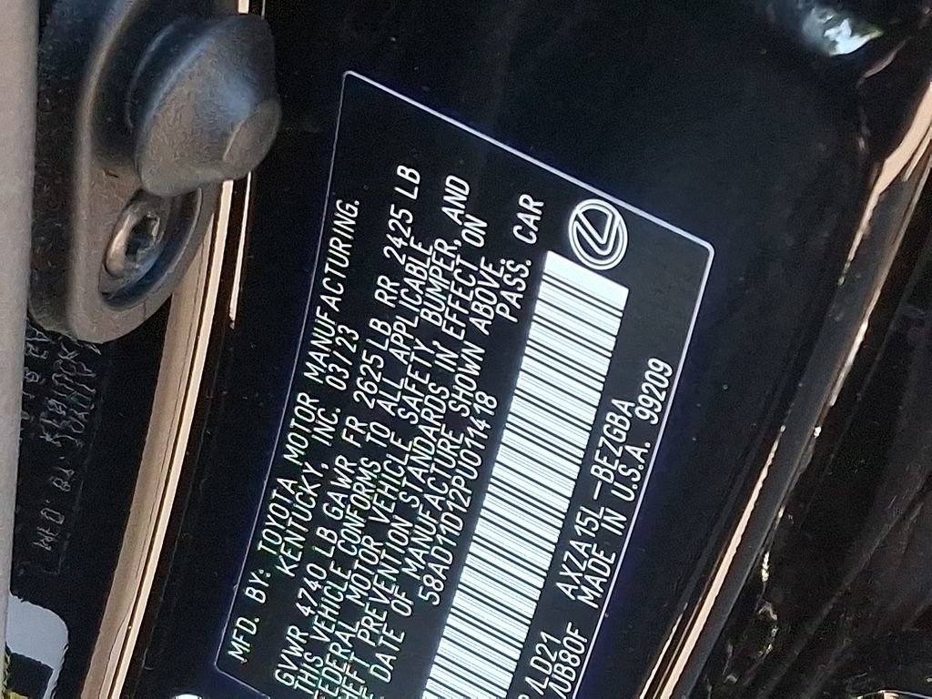 Used 2023 Lexus ES 250 w/ Premium Package AWD/4WD image 28