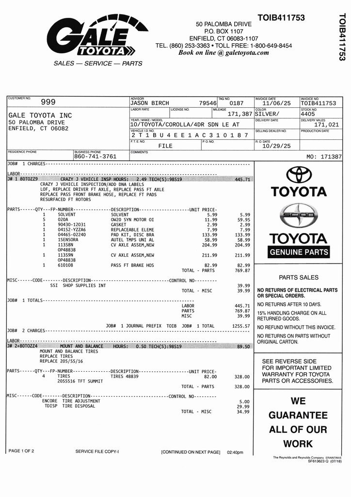 Used 2010 Toyota Corolla LE image 10