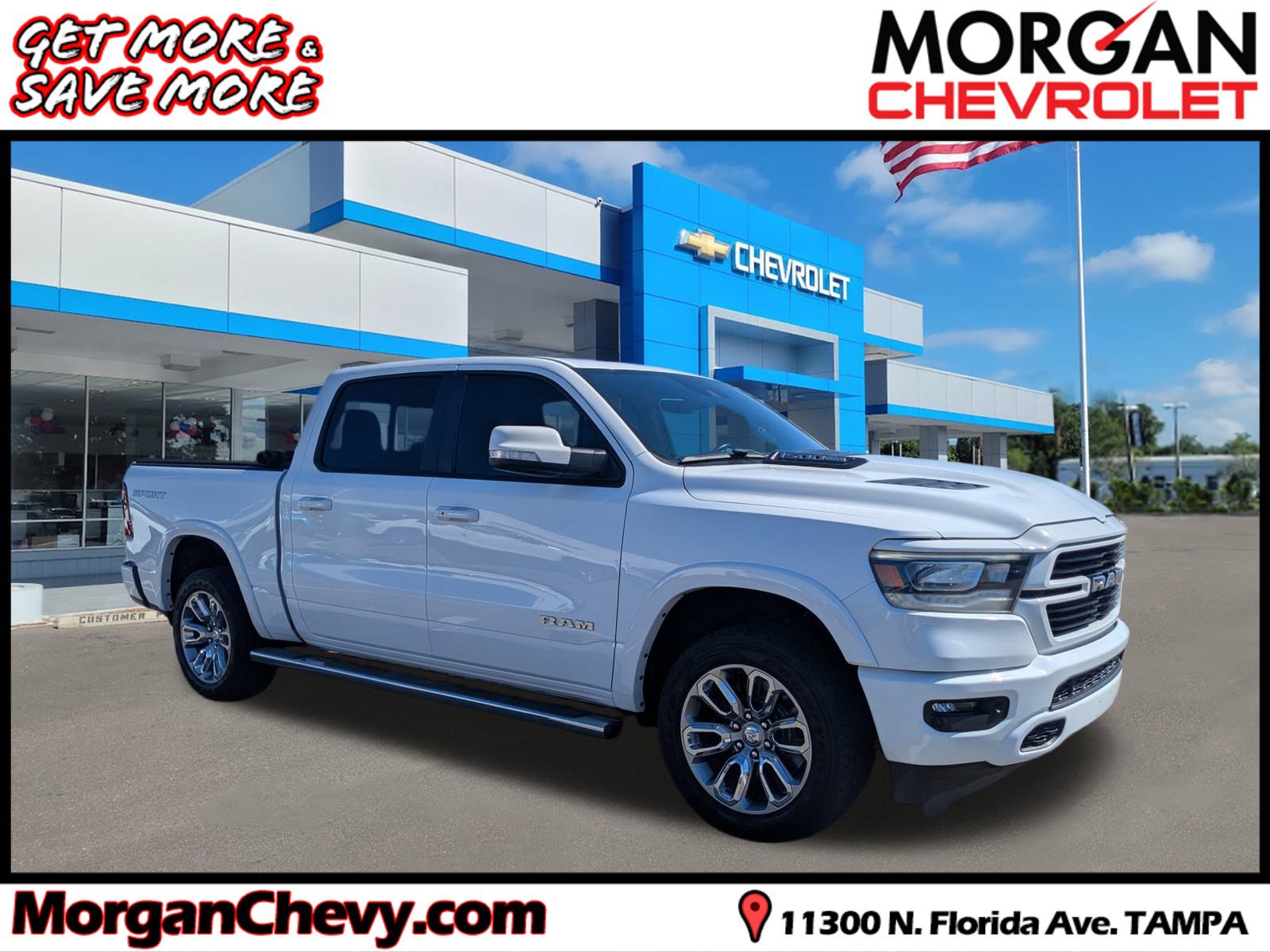 Used 2021 RAM 1500 Laramie w/ Sport Appearance Package