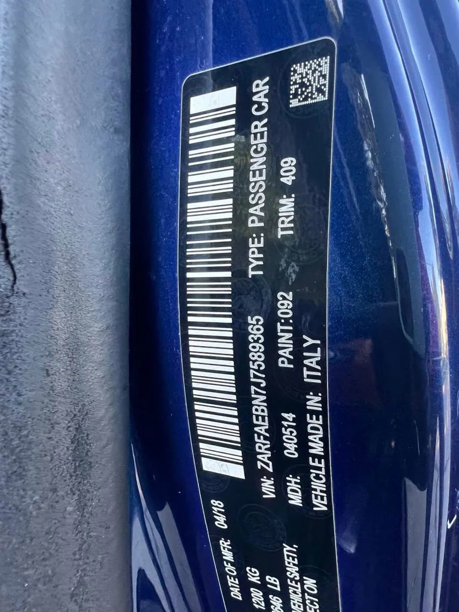 Used 2018 Alfa Romeo Giulia image 29