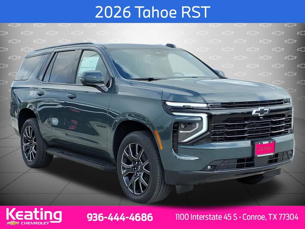 New 2026 Chevrolet Tahoe RST w/ Comfort Package RWD image 1