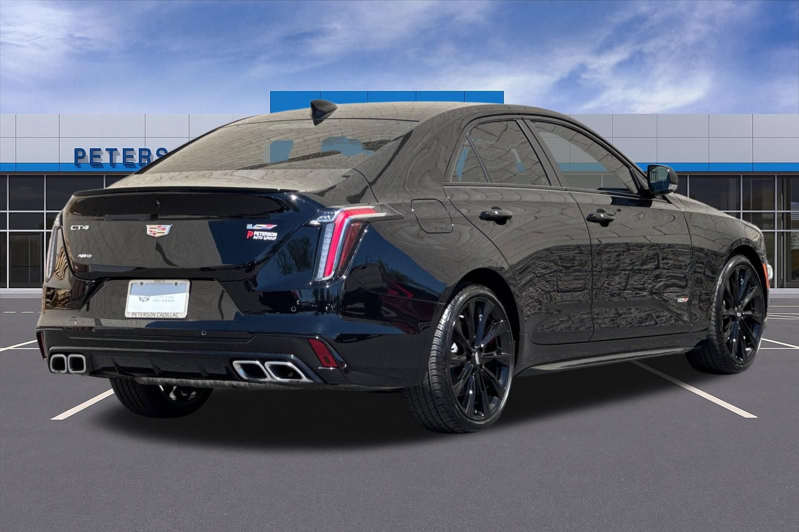 Used 2024 Cadillac CT4 V w/ LPO, ONYX Package AWD/4WD image 4