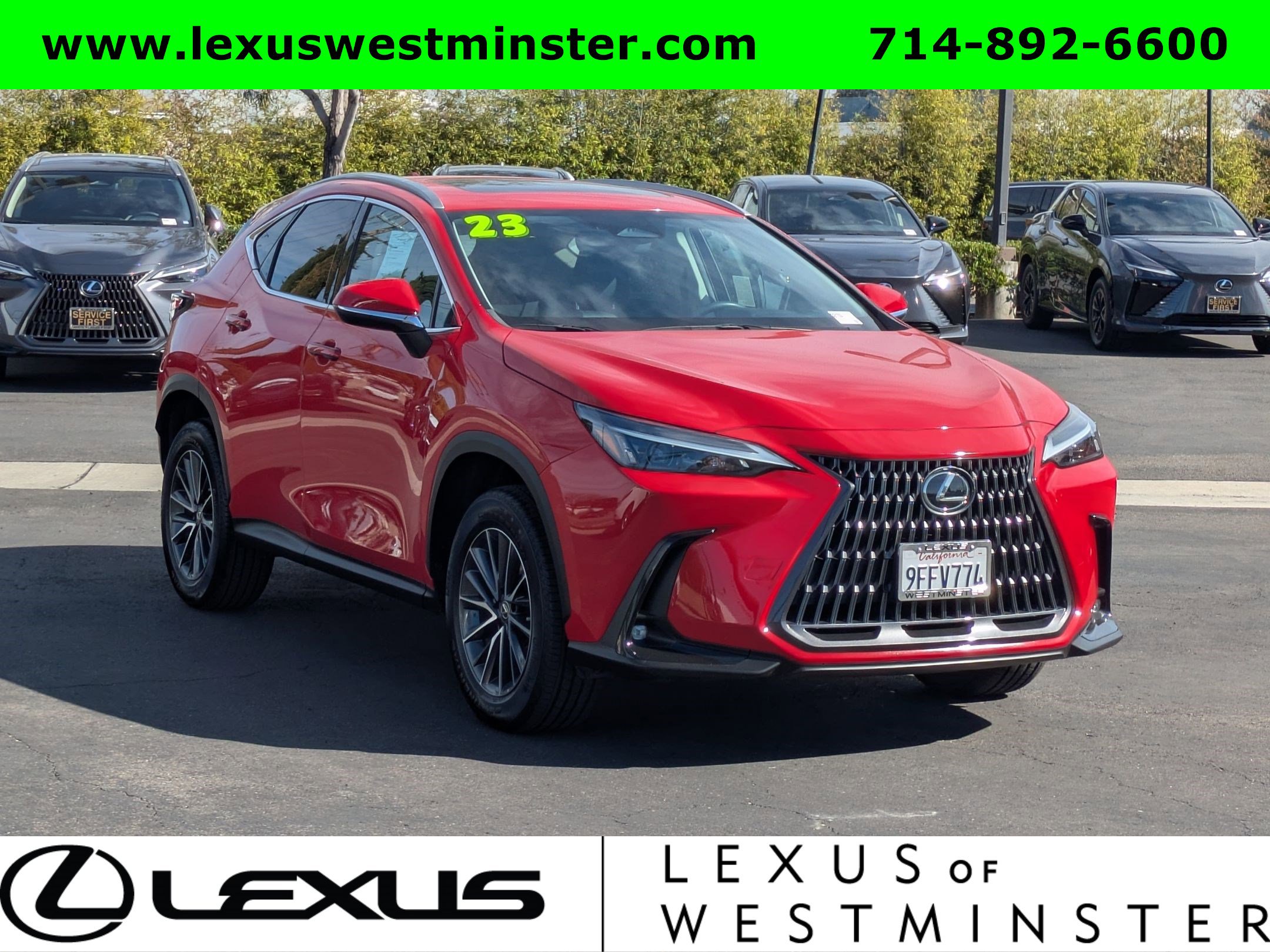 Certified 2023 Lexus NX 350 AWD w/ Cold Area Package image 3