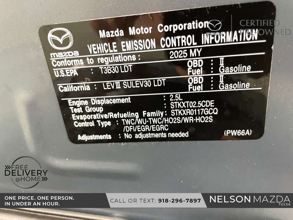 Certified 2025 MAZDA CX-5 Carbon Edition image 52