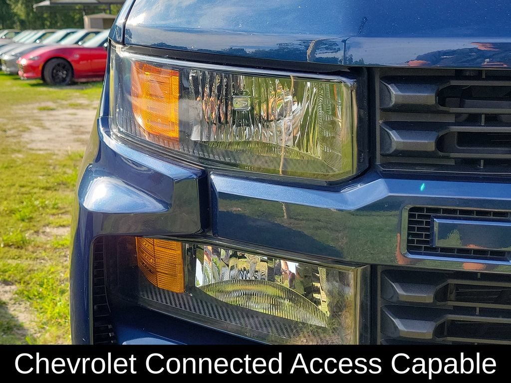 Used 2022 Chevrolet Silverado 1500 Custom w/ LPO, Dark Essentials Package RWD image 7