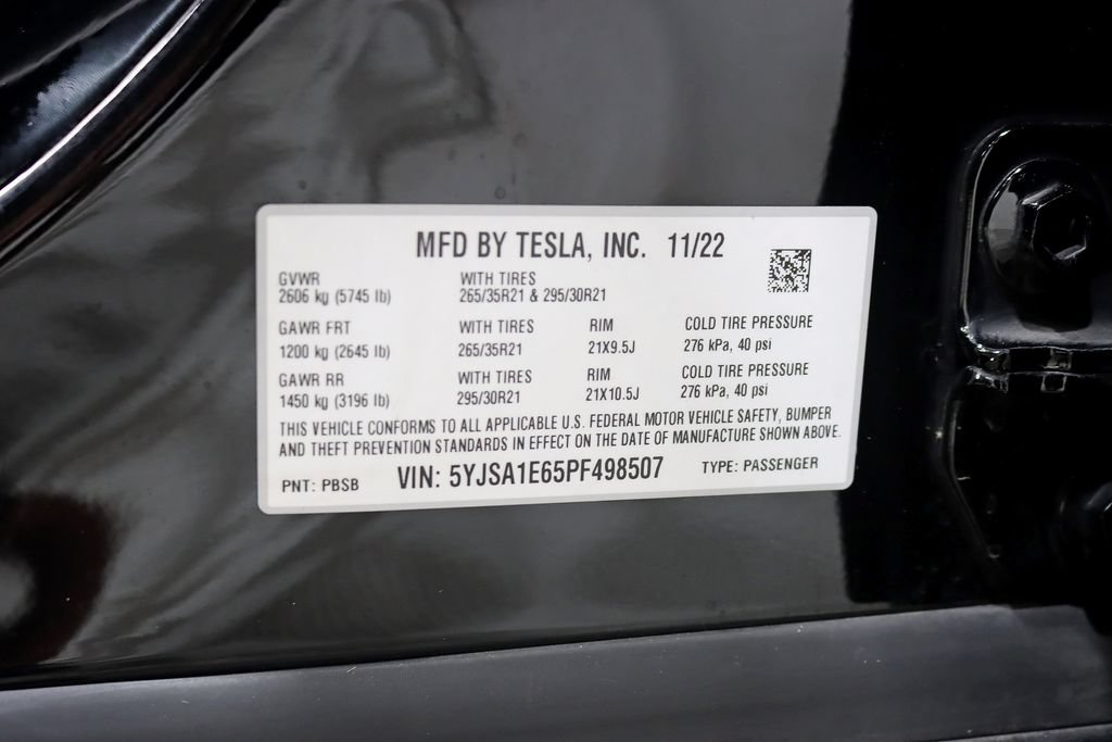 Used 2023 Tesla Model S Plaid AWD/4WD image 42