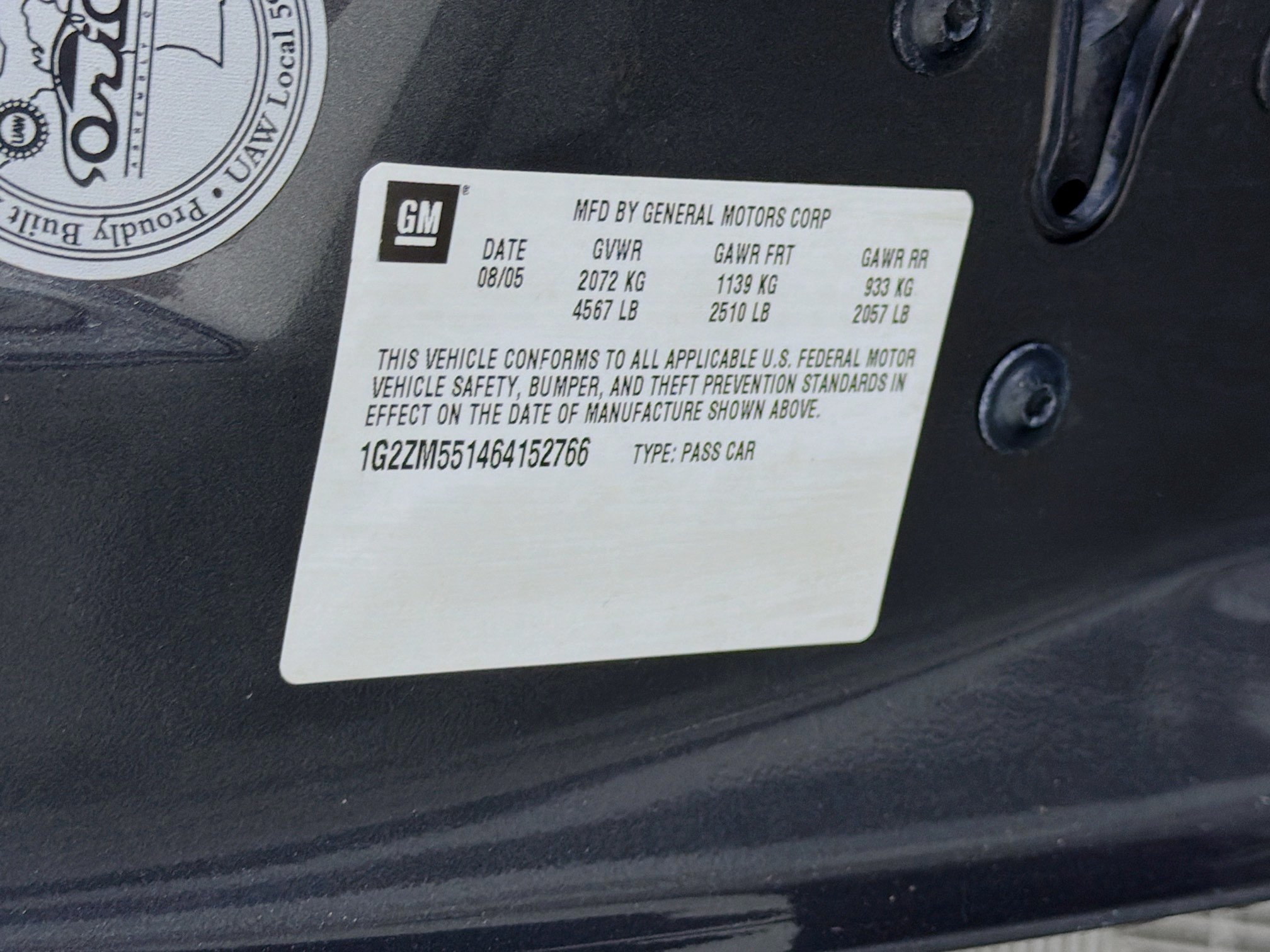 Used 2006 Pontiac G6 GTP w/ Premium Value Package 2 FWD image 12