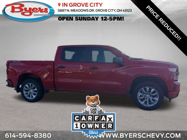 Used 2021 Chevrolet Silverado 1500 Custom AWD/4WD image 1