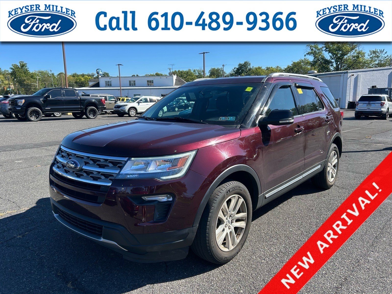 Certified 2018 Ford Explorer XLT w/ Equipment Group 201A AWD/4WD image 1