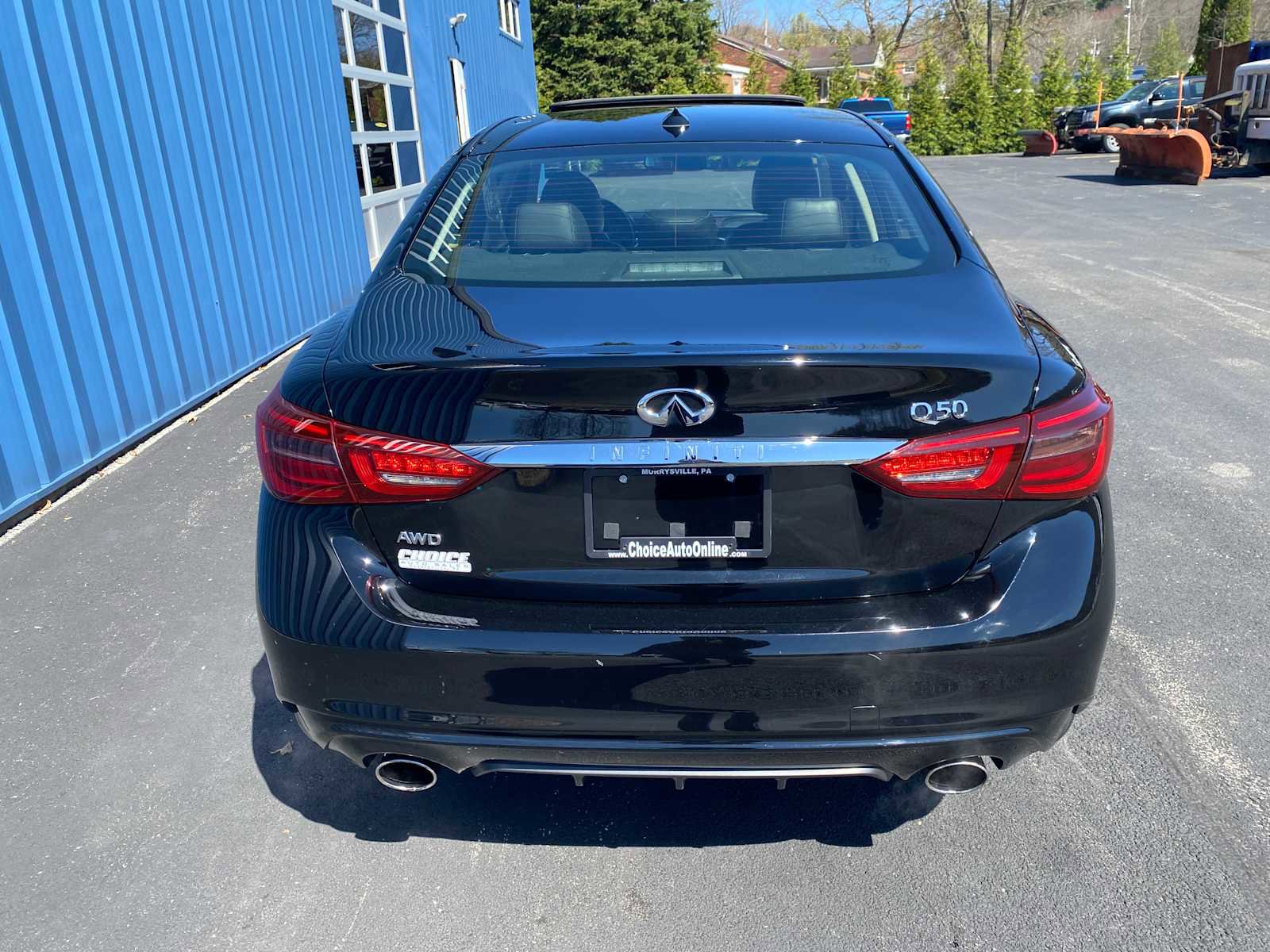 Used 2018 INFINITI Q50 Luxe AWD/4WD image 12