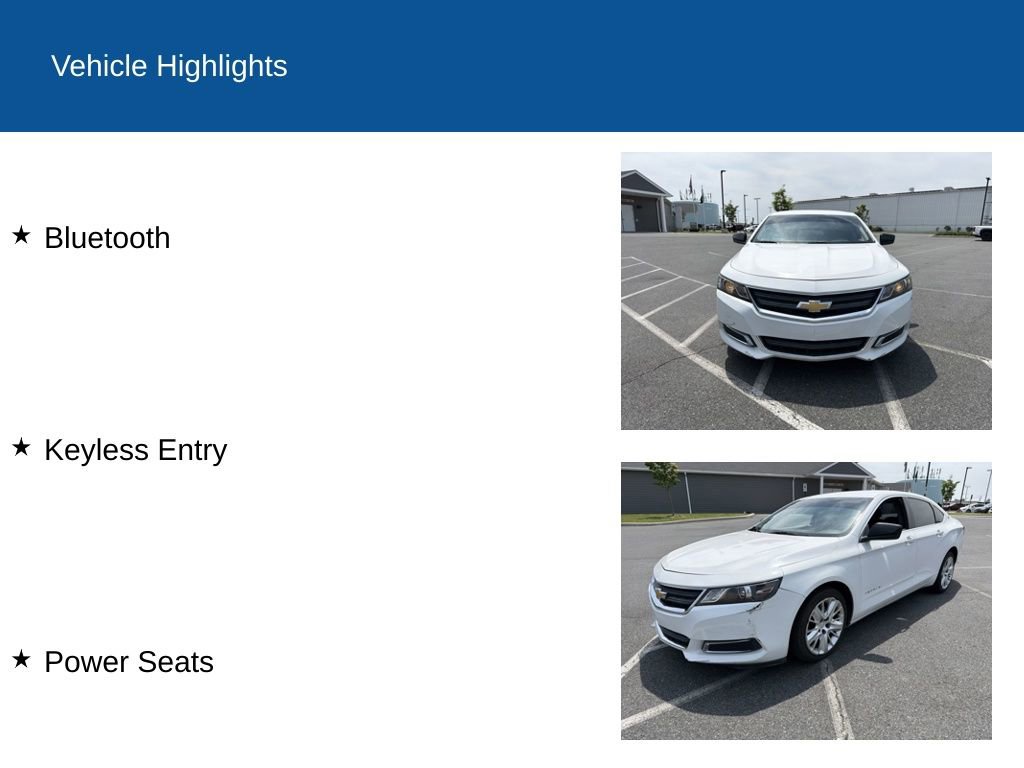 Used 2015 Chevrolet Impala LS FWD image 2