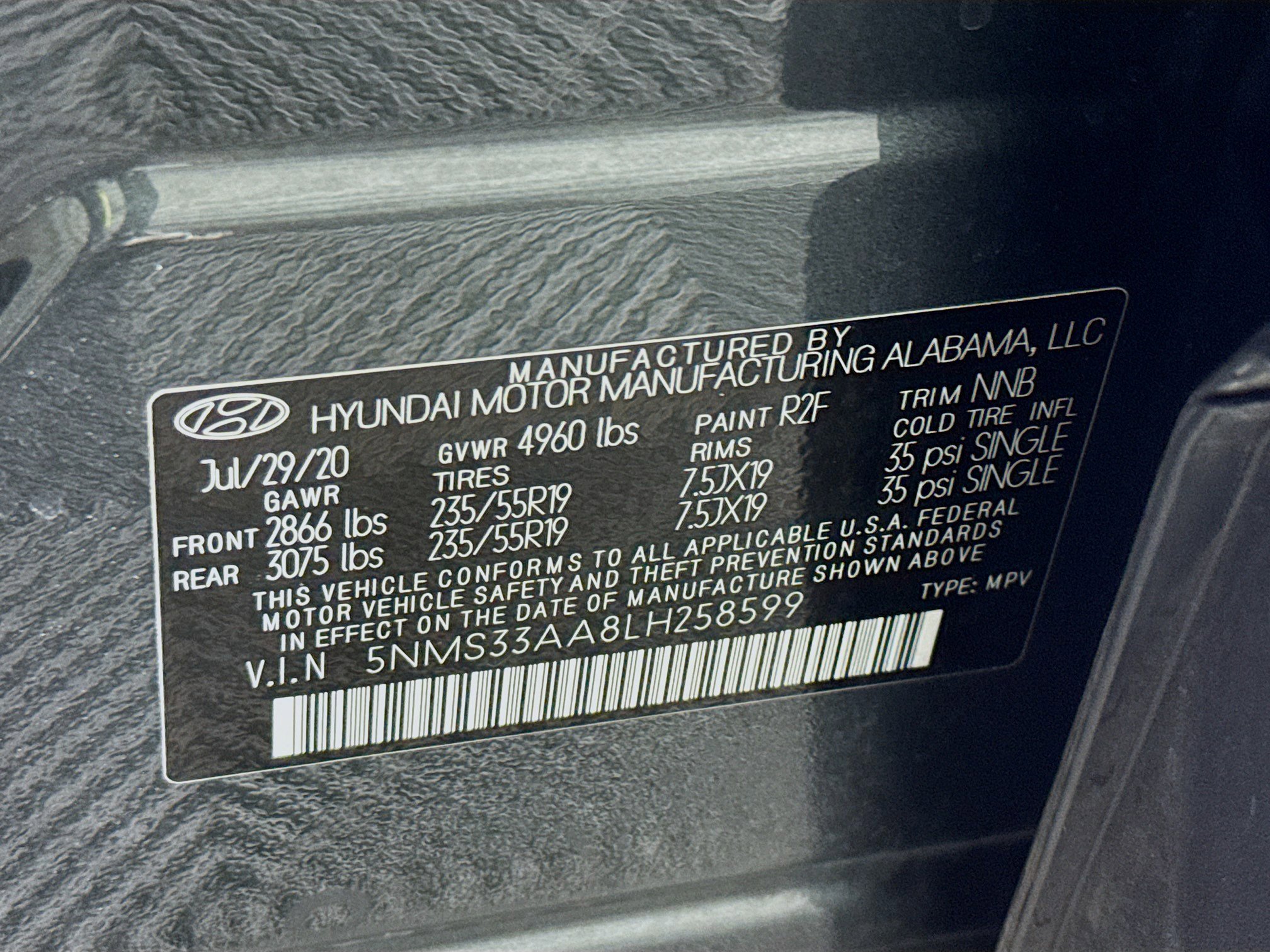 Used 2020 Hyundai Santa Fe SEL FWD image 39