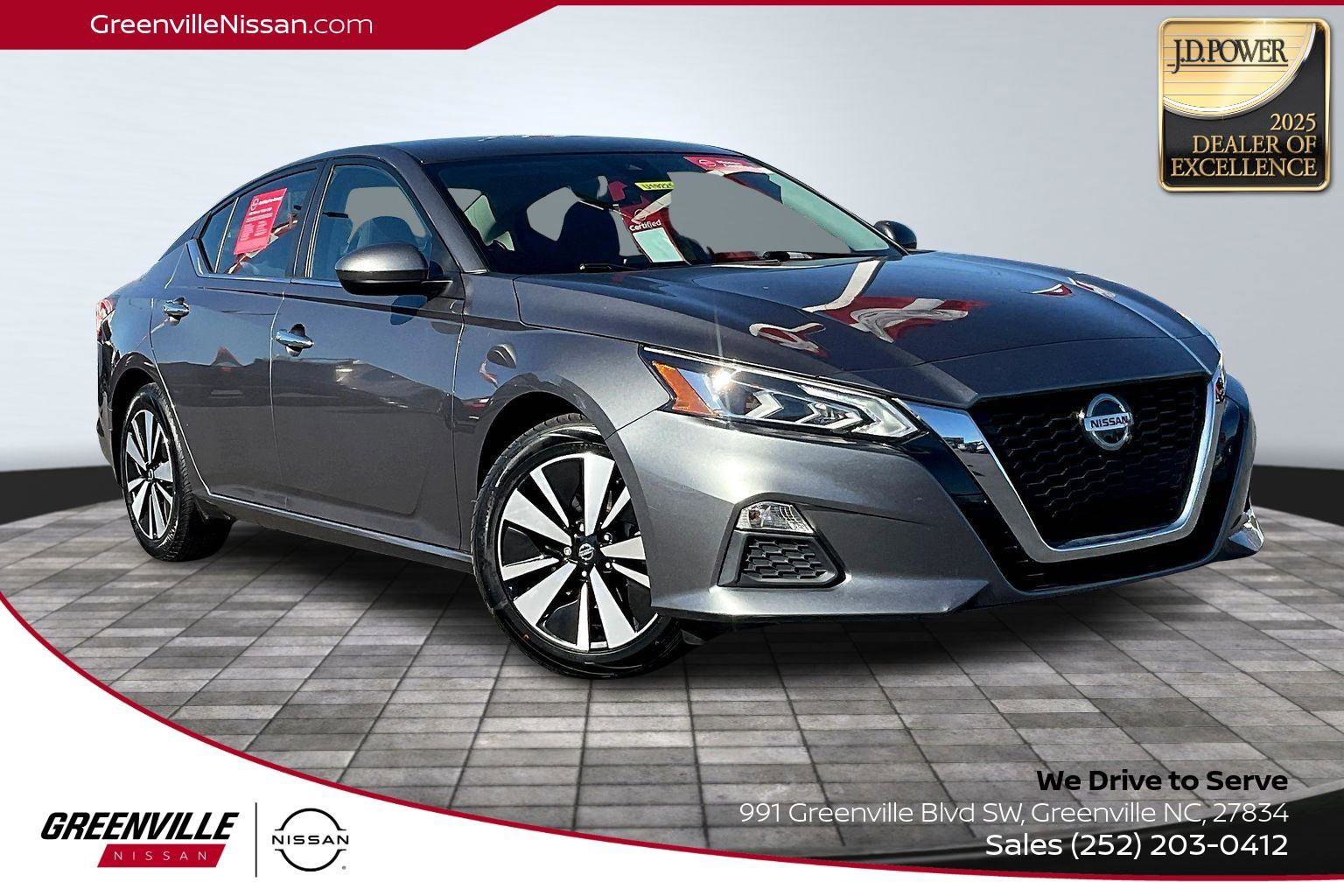 Certified 2021 Nissan Altima 2.5 SV
